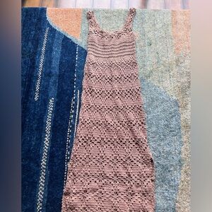 She Made Me Crochet Dress